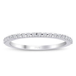 0,18 Karat Yarımtur Pırlanta Yüzük - PR01312 - 1