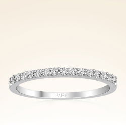 0,18 Karat Yarımtur Pırlanta Yüzük - PR00805 - 1