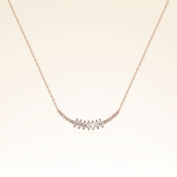 0,19 Karat Pırlantalı Markiz Trend Kolye - 1