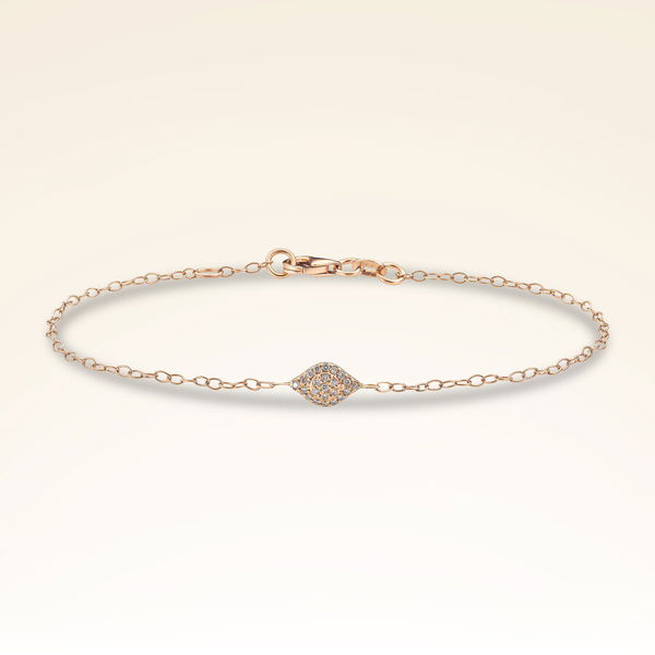 0,19 Karat Pırlantalı Trend Bileklik - Pare Pırlanta