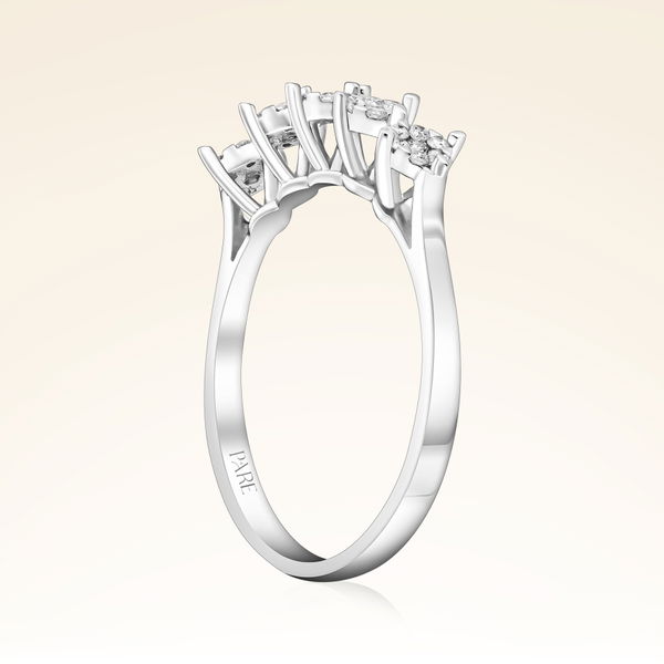 0,20 Karat Coronet Beştaş Pırlanta Yüzük - Pare Pırlanta