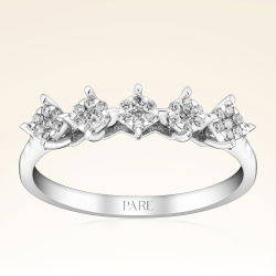 0,20 Karat Coronet Beştaş Pırlanta Yüzük - PR01083 - 1