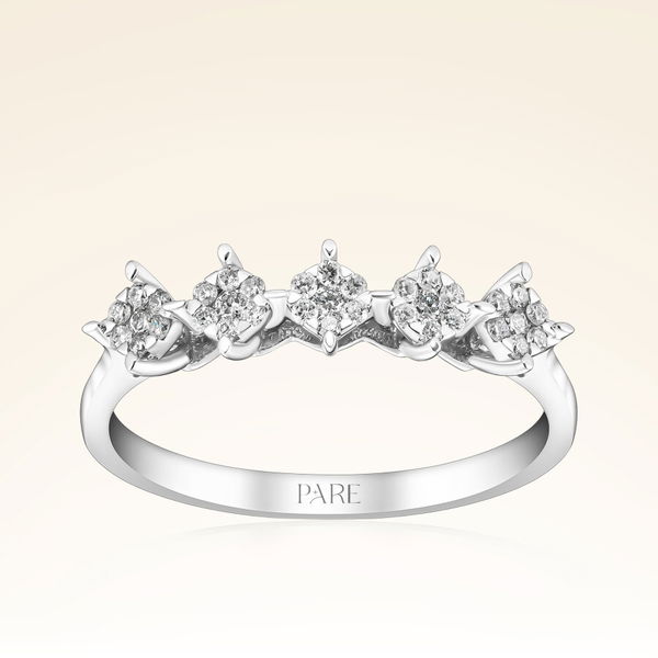 0,20 Karat Coronet Beştaş Pırlanta Yüzük - Pare Pırlanta