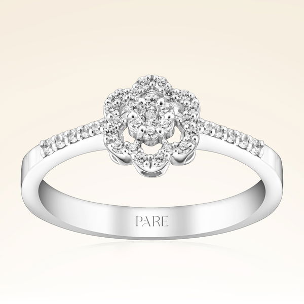 0,20 Karat Fantezi Pırlanta Yüzük - Pare Pırlanta