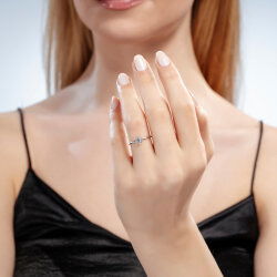  0,20 Karat Pırlanta Yüzük - 3