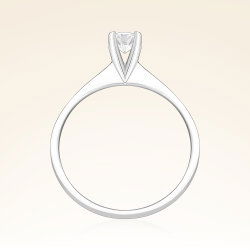 0,20 Karat Tektaş Pırlanta Yüzük - 3