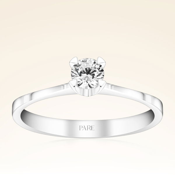 0,20 Karat Tektaş Pırlanta Yüzük - Pare Pırlanta