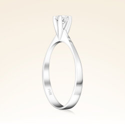 0,20 Karat Tektaş Pırlanta Yüzük - 2