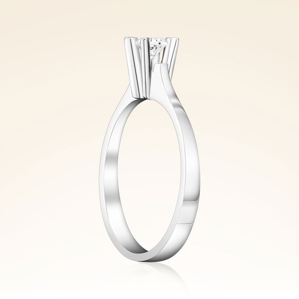 0,20 Karat Tektaş Pırlanta Yüzük - Pare Pırlanta