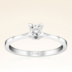 0,20 Karat Tektaş Pırlanta Yüzük - PR00286 - 1