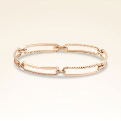 0,20 Karat Pırlanta Rose Halkalı Bileklik - 1