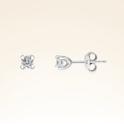 0,20 Karat Tektaş Pırlanta Küpe - PR00445 - 1