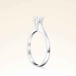 0,20 Karat Tektaş Pırlanta Yüzük - 2