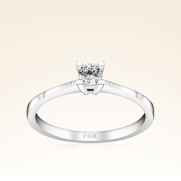 0,20 Karat Tektaş Pırlanta Yüzük - Pare Pırlanta