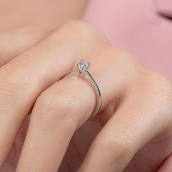 0,20 Karat Tektaş Pırlanta Yüzük - PR00417 - 7
