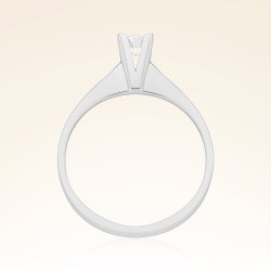 0,20 Karat Tektaş Pırlanta Yüzük - 3