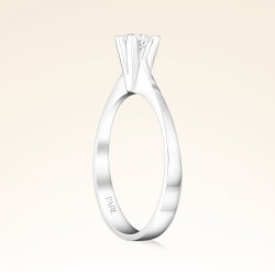 0,20 Karat Tektaş Pırlanta Yüzük - 2