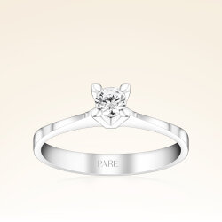 0,20 Karat Tektaş Pırlanta Yüzük - 1