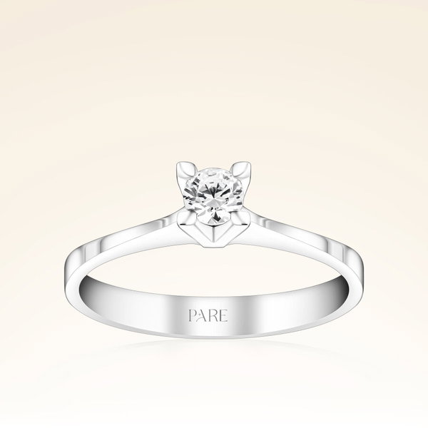 0,20 Karat Tektaş Pırlanta Yüzük - Pare Pırlanta