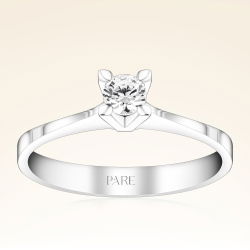 0,20 Karat Tektaş Pırlanta Yüzük - PR01050 - 1