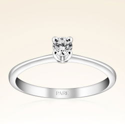 0,20 Karat Tektaş Pırlanta Yüzük - PR01161 - 1