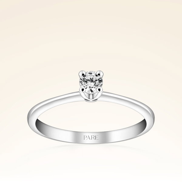 0,20 Karat Tektaş Pırlanta Yüzük - Pare Pırlanta