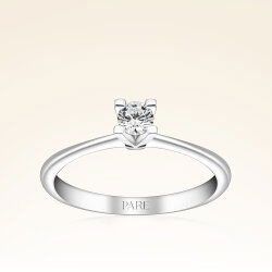 0,20 Karat Tektaş Pırlanta Yüzük - 1