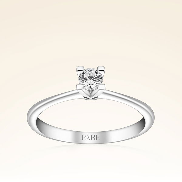 0,20 Karat Tektaş Pırlanta Yüzük - Pare Pırlanta