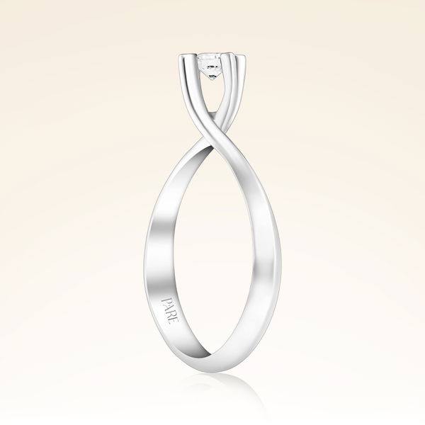 0,20 Karat Tektaş Pırlanta Yüzük - Pare Pırlanta