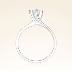 0,20 Karat Tektaş Pırlanta Yüzük - 3