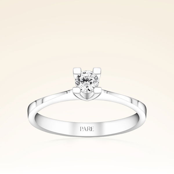 0,20 Karat Tektaş Pırlanta Yüzük - Pare Pırlanta