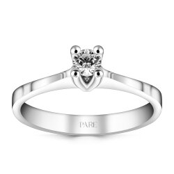 0,20 Karat Tektaş Pırlanta Yüzük - PR01251 - 1