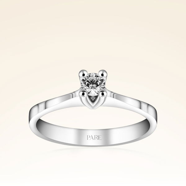 0,20 Karat Tektaş Pırlanta Yüzük - Pare Pırlanta