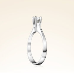 0,20 Karat Tektaş Pırlanta Yüzük - 2