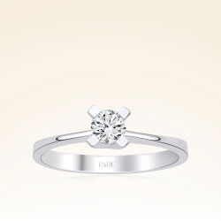 0,20 Karat Tektaş Pırlanta Yüzük - 1