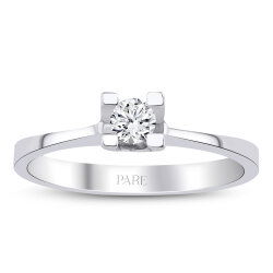 0,20 Karat Tektaş Pırlanta Yüzük - PR01263 - 1