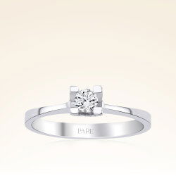 0,20 Karat Tektaş Pırlanta Yüzük - 1