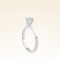 0,20 Karat Tektaş Pırlanta Yüzük - 2