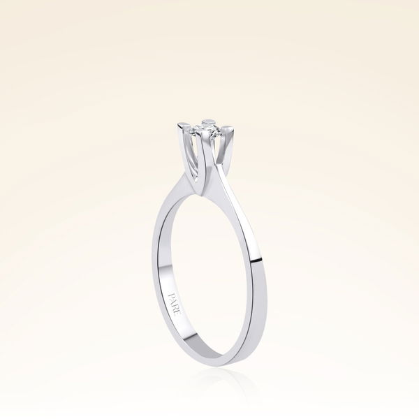 0,20 Karat Tektaş Pırlanta Yüzük - Pare Pırlanta