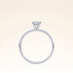 0,20 Karat Tektaş Pırlanta Yüzük - 3