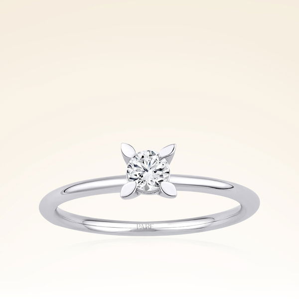 0,20 Karat Tektaş Pırlanta Yüzük - Pare Pırlanta