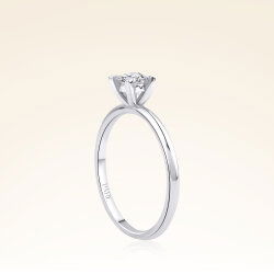 0,20 Karat Tektaş Pırlanta Yüzük - 2