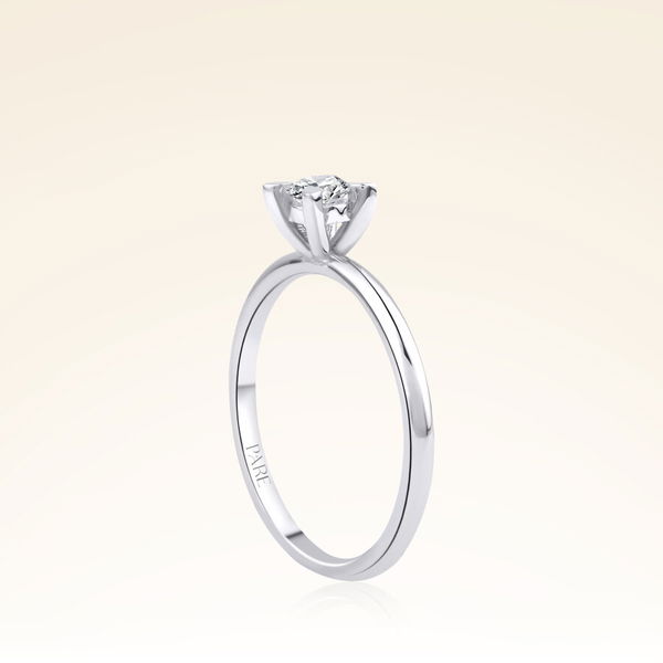 0,20 Karat Tektaş Pırlanta Yüzük - Pare Pırlanta