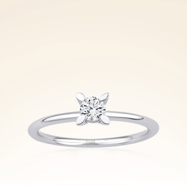 0,20 Karat Tektaş Pırlanta Yüzük - Pare Pırlanta