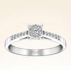 0,21 Karat Coronet Pırlanta Yüzük - PR01200 - 1