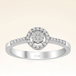 0,21 Karat Fantezi Pırlanta Yüzük - PR00230 - 1