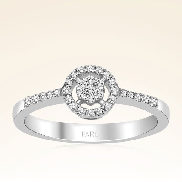 0,21 Karat Fantezi Pırlanta Yüzük - Pare Pırlanta