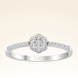 0,21 Karat Fantezi Pırlanta Yüzük - PR00351 - 1