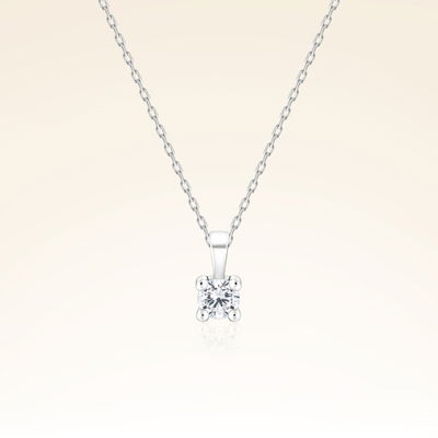 0,21 Karat Tektaş Pırlanta Kolye - Pare Pırlanta