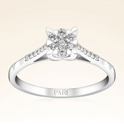 0,22 Karat Coronet Pırlanta Yüzük - 1